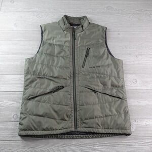 Flylow Larry Vest Men's Size Large Skiing Snowboarding Full Zip Goose Down